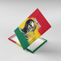 Personalized Ghana Republic Day Canvas Wall Art Kwame Nkrumah Vintage Portrait Art - July 1st Theme