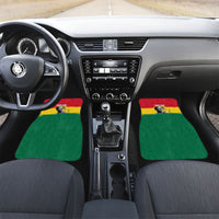 Personalized Ghana Republic Day Car Mats Kwame Nkrumah Vintage Portrait Art - July 1st Theme