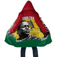 Personalized Ghana Republic Day Cloak Kwame Nkrumah Vintage Portrait Art - July 1st Theme