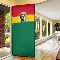 Personalized Ghana Republic Day Door Cover Kwame Nkrumah Vintage Portrait Art - July 1st Theme