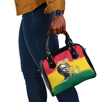 Personalized Ghana Republic Day Shoulder Handbag Kwame Nkrumah Vintage Portrait Art - July 1st Theme
