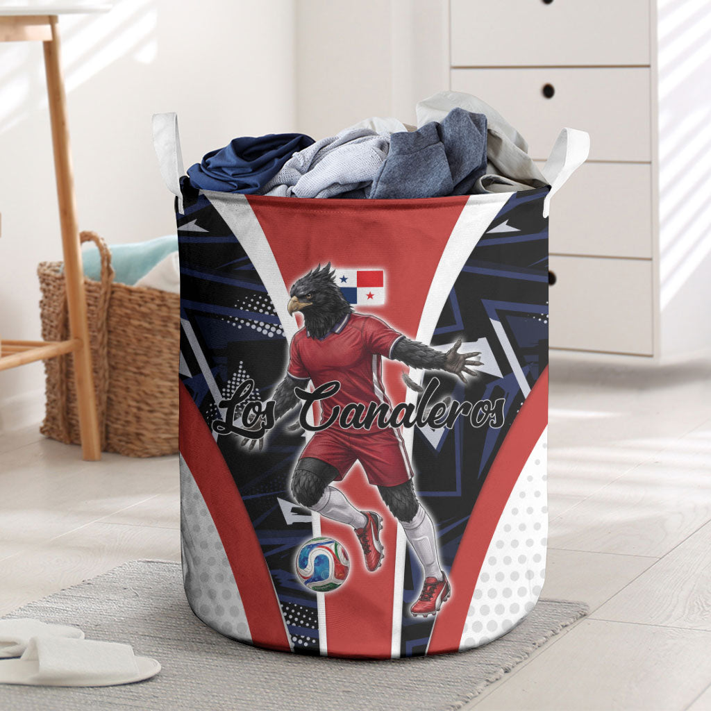 Panama Soccer Harpy Eagle Laundry Basket Los Canaleros Football Mascot Fan