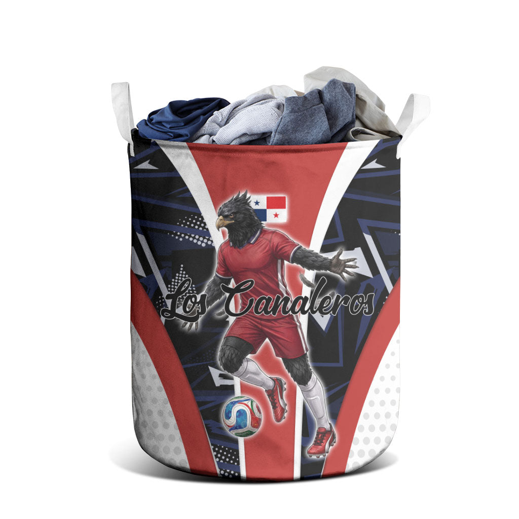 Panama Soccer Harpy Eagle Laundry Basket Los Canaleros Football Mascot Fan