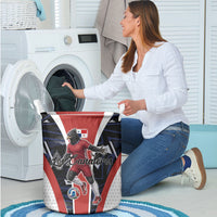 Panama Soccer Harpy Eagle Laundry Basket Los Canaleros Football Mascot Fan
