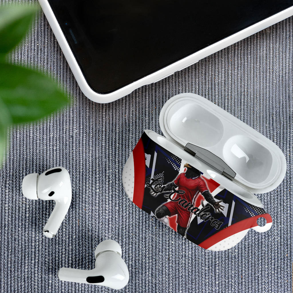 Panama Soccer Harpy Eagle AirPods Case Los Canaleros Football Mascot Fan