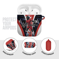 Panama Soccer Harpy Eagle AirPods Case Los Canaleros Football Mascot Fan