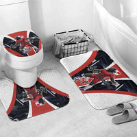 Panama Soccer Harpy Eagle Bathroom Set Los Canaleros Football Mascot Fan