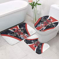 Panama Soccer Harpy Eagle Bathroom Set Los Canaleros Football Mascot Fan