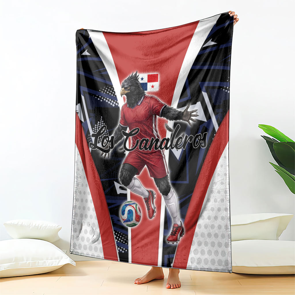 Panama Soccer Harpy Eagle Blanket Los Canaleros Football Mascot Fan