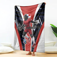 Panama Soccer Harpy Eagle Blanket Los Canaleros Football Mascot Fan