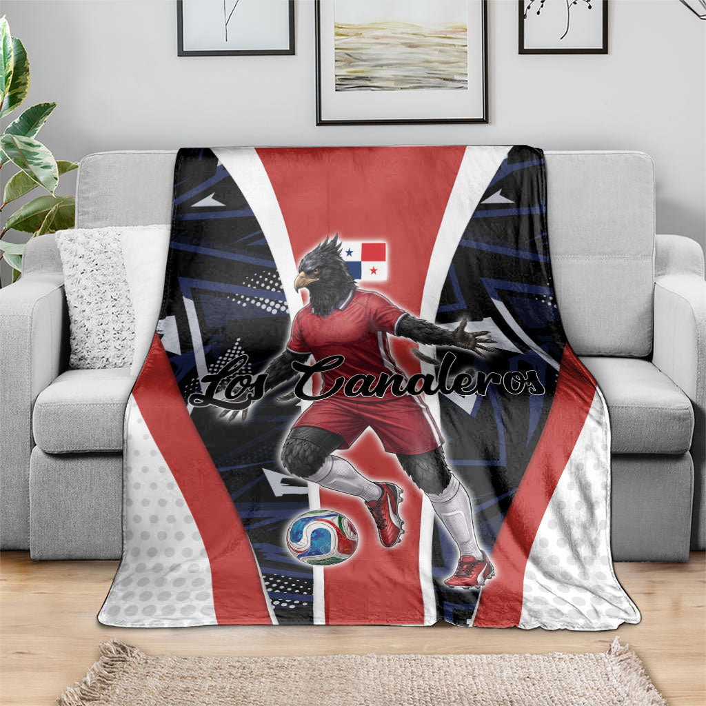 Panama Soccer Harpy Eagle Blanket Los Canaleros Football Mascot Fan