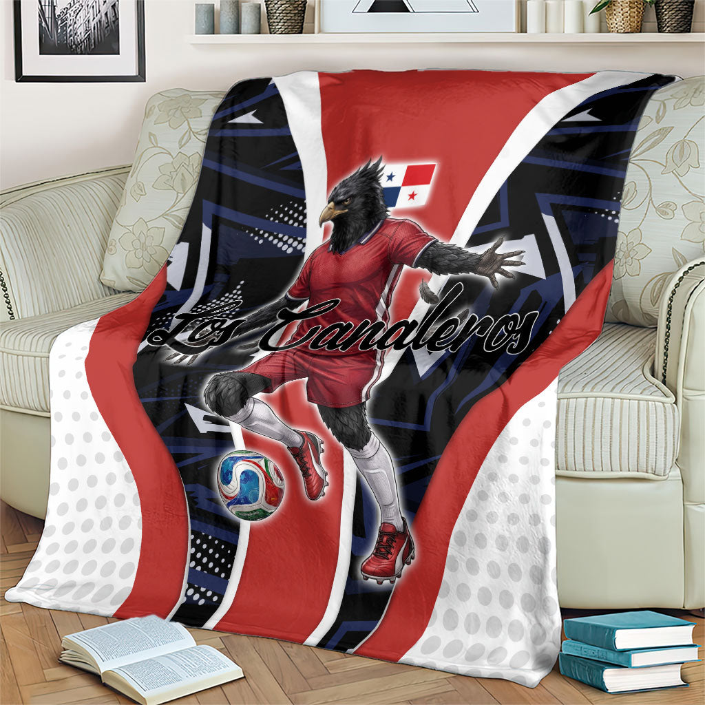 Panama Soccer Harpy Eagle Blanket Los Canaleros Football Mascot Fan