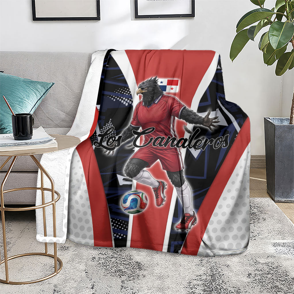 Panama Soccer Harpy Eagle Blanket Los Canaleros Football Mascot Fan