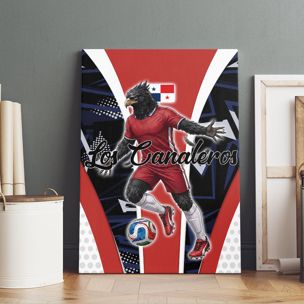 Panama Soccer Harpy Eagle Canvas Wall Art Los Canaleros Football Mascot Fan