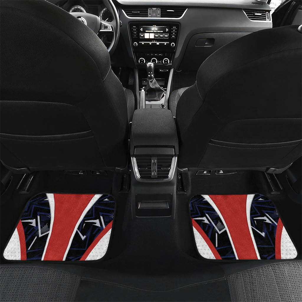 Personalized Panama Soccer Harpy Eagle Car Mats Los Canaleros Football Mascot Fan