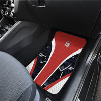 Personalized Panama Soccer Harpy Eagle Car Mats Los Canaleros Football Mascot Fan