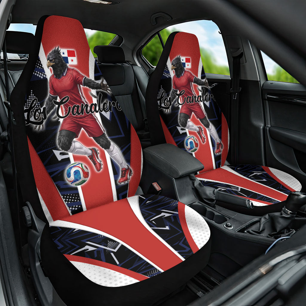 Panama Soccer Harpy Eagle Car Seat Cover Los Canaleros Football Mascot Fan
