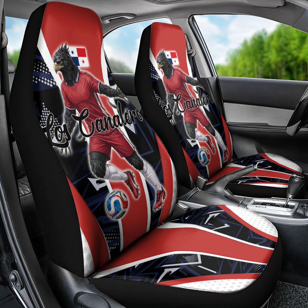 Panama Soccer Harpy Eagle Car Seat Cover Los Canaleros Football Mascot Fan