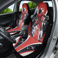 Panama Soccer Harpy Eagle Car Seat Cover Los Canaleros Football Mascot Fan