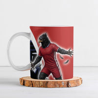 Personalized Panama Soccer Harpy Eagle Ceramic Mug Los Canaleros Football Mascot Fan