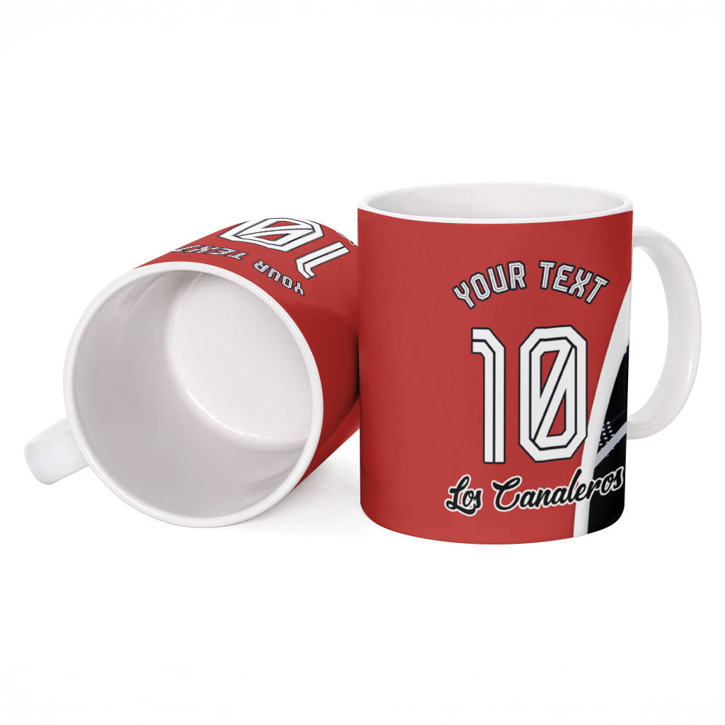 Personalized Panama Soccer Harpy Eagle Ceramic Mug Los Canaleros Football Mascot Fan