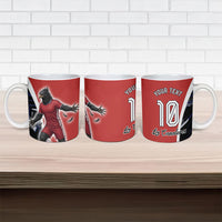 Personalized Panama Soccer Harpy Eagle Ceramic Mug Los Canaleros Football Mascot Fan