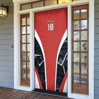 Personalized Panama Soccer Harpy Eagle Door Cover Los Canaleros Football Mascot Fan