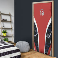Personalized Panama Soccer Harpy Eagle Door Cover Los Canaleros Football Mascot Fan