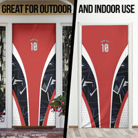 Personalized Panama Soccer Harpy Eagle Door Cover Los Canaleros Football Mascot Fan