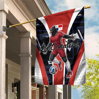 Panama Soccer Harpy Eagle Garden Flag Los Canaleros Football Mascot Fan