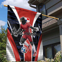 Panama Soccer Harpy Eagle Garden Flag Los Canaleros Football Mascot Fan