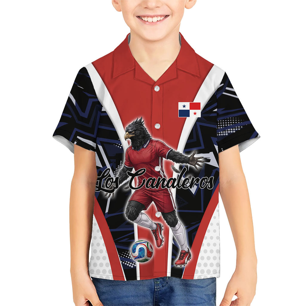 Personalized Panama Soccer Harpy Eagle Hawaiian Shirt Los Canaleros Football Mascot Fan