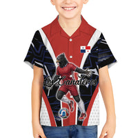 Personalized Panama Soccer Harpy Eagle Hawaiian Shirt Los Canaleros Football Mascot Fan
