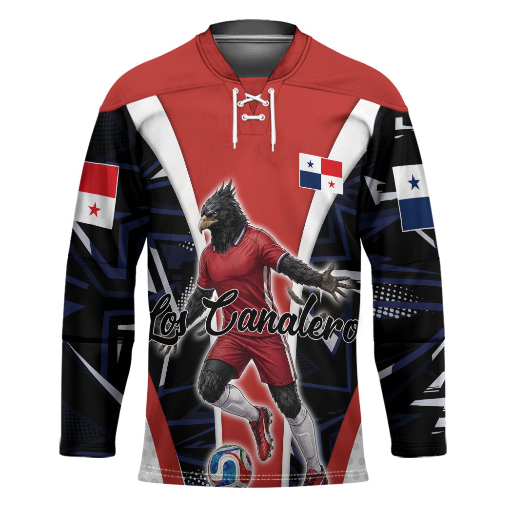 Personalized Panama Soccer Harpy Eagle Hockey Jersey Los Canaleros Football Mascot Fan