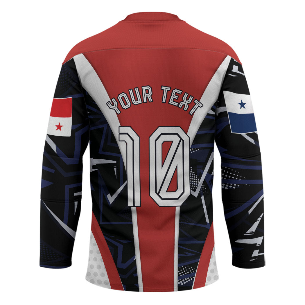 Personalized Panama Soccer Harpy Eagle Hockey Jersey Los Canaleros Football Mascot Fan