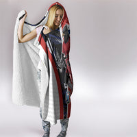 Panama Soccer Harpy Eagle Hooded Blanket Los Canaleros Football Mascot Fan