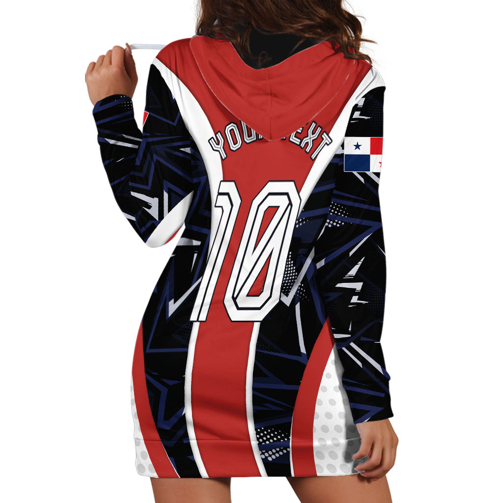 Personalized Panama Soccer Harpy Eagle Hoodie Dress Los Canaleros Football Mascot Fan