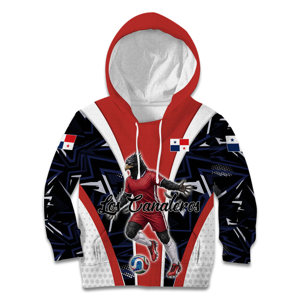 Personalized Panama Soccer Harpy Eagle Kid Hoodie Los Canaleros Football Mascot Fan