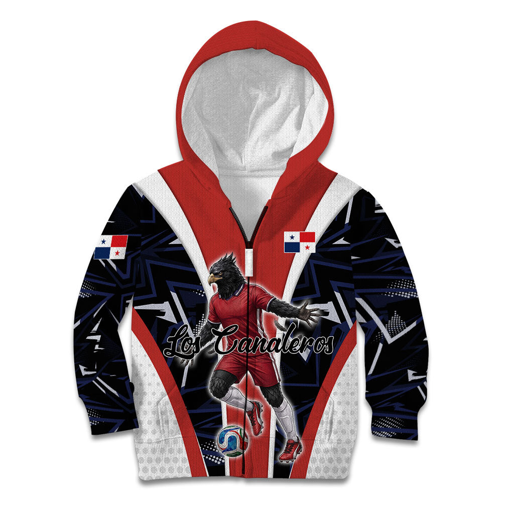 Personalized Panama Soccer Harpy Eagle Kid Hoodie Los Canaleros Football Mascot Fan