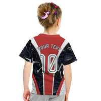Personalized Panama Soccer Harpy Eagle Kid T Shirt Los Canaleros Football Mascot Fan