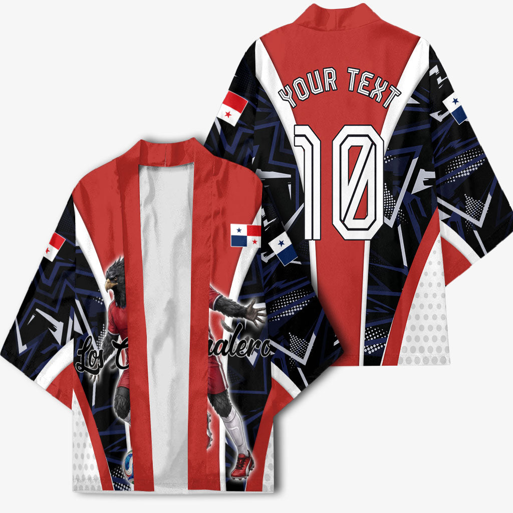 Personalized Panama Soccer Harpy Eagle Kimono Los Canaleros Football Mascot Fan