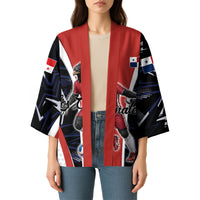 Personalized Panama Soccer Harpy Eagle Kimono Los Canaleros Football Mascot Fan