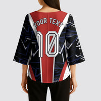 Personalized Panama Soccer Harpy Eagle Kimono Sleeve Blouse Los Canaleros Football Mascot Fan