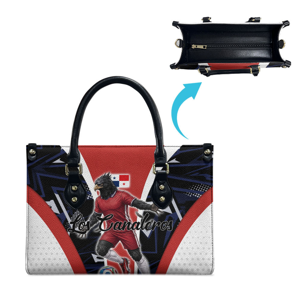 Panama Soccer Harpy Eagle Leather Bag Los Canaleros Football Mascot Fan