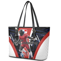 Panama Soccer Harpy Eagle Leather Tote Bag Los Canaleros Football Mascot Fan