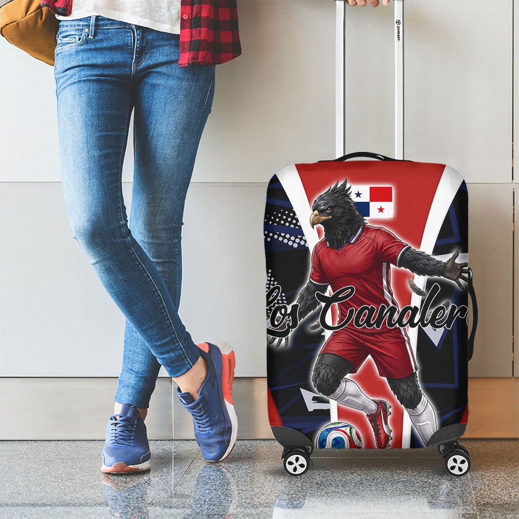 Panama Soccer Harpy Eagle Luggage Cover Los Canaleros Football Mascot Fan