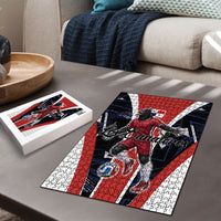 Panama Soccer Harpy Eagle Puzzle Los Canaleros Football Mascot Fan