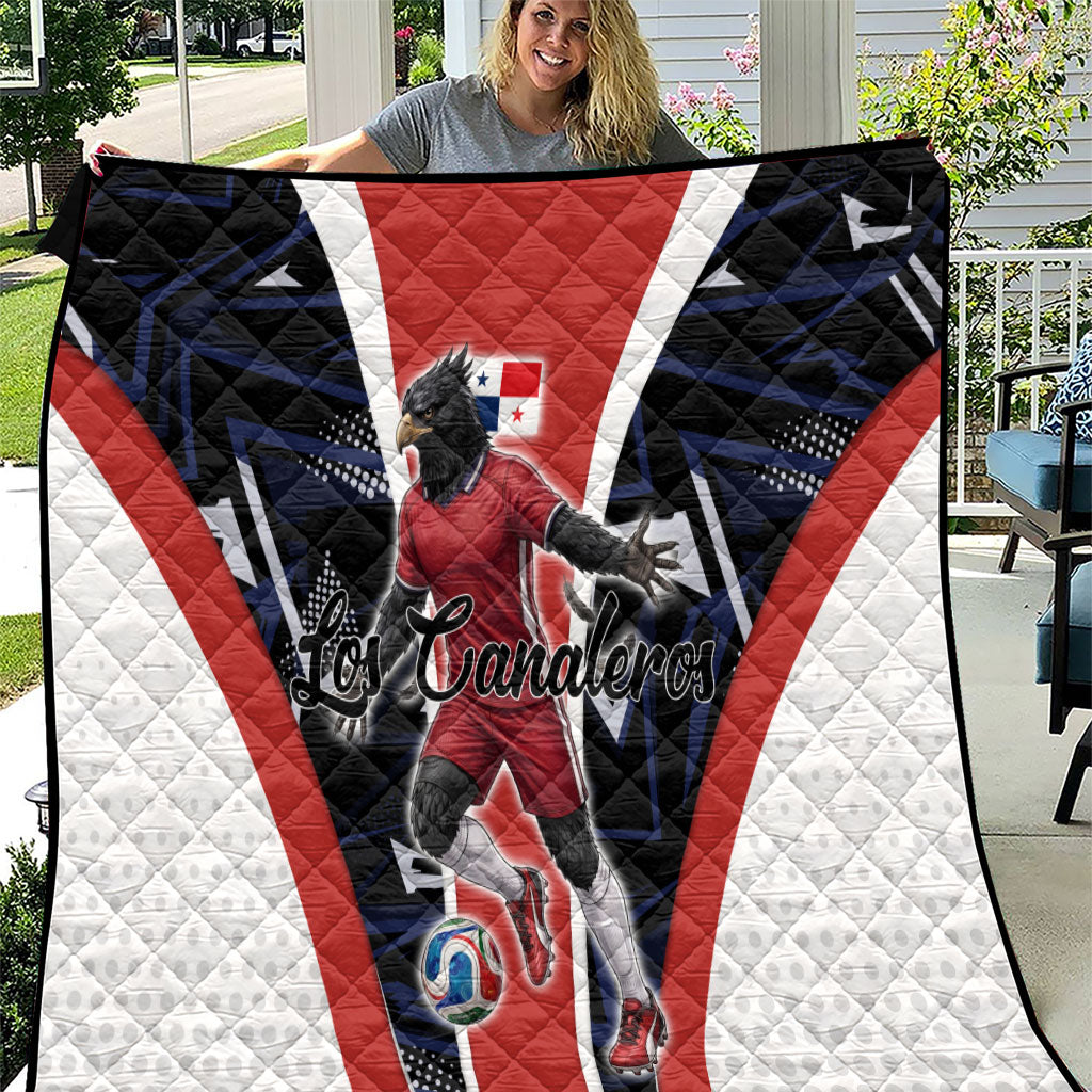 Panama Soccer Harpy Eagle Quilt Los Canaleros Football Mascot Fan
