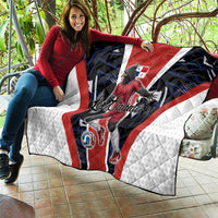 Panama Soccer Harpy Eagle Quilt Los Canaleros Football Mascot Fan