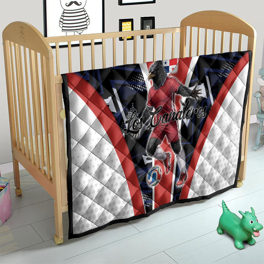 Panama Soccer Harpy Eagle Quilt Los Canaleros Football Mascot Fan